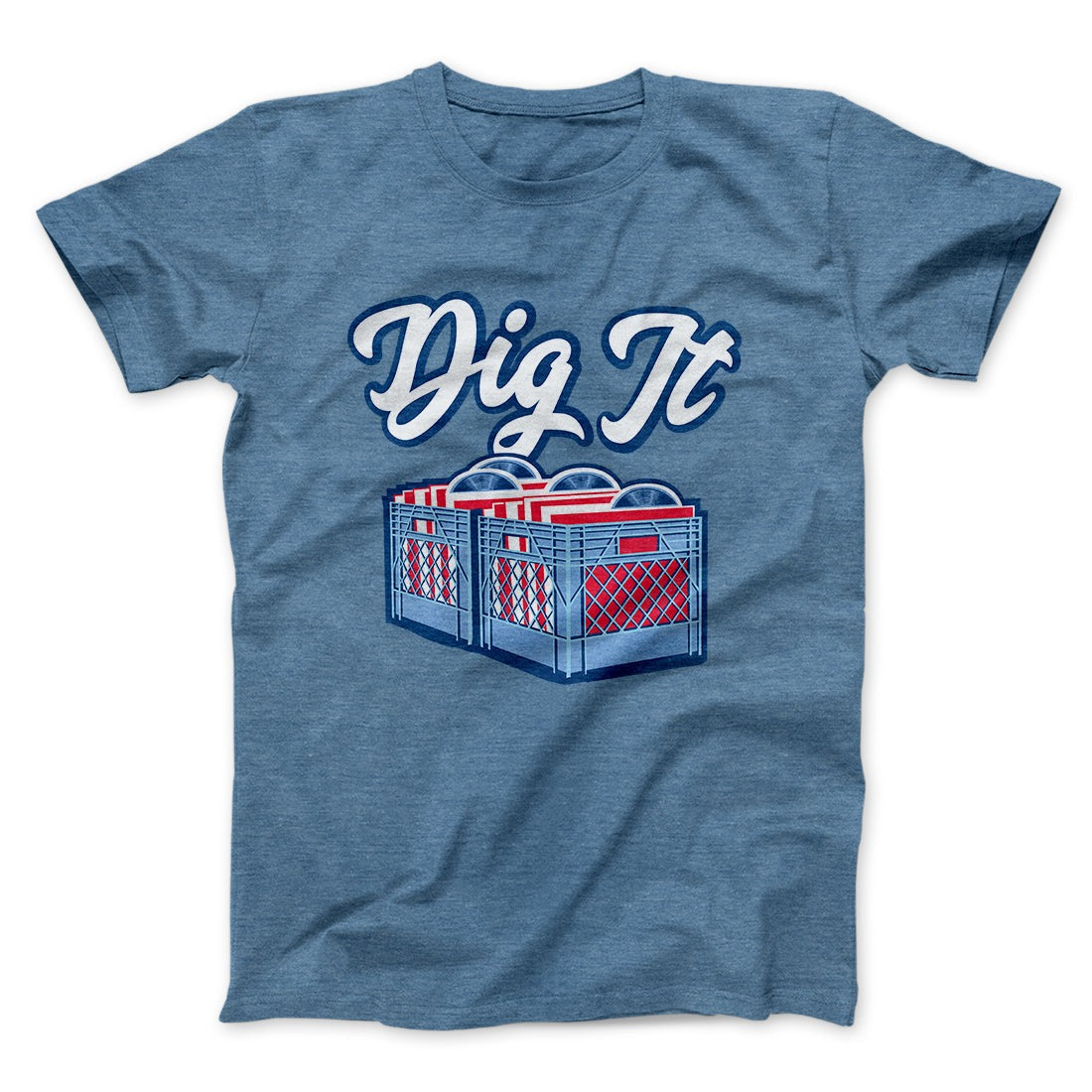 Dig It - Record Crate Men/Unisex T-Shirt