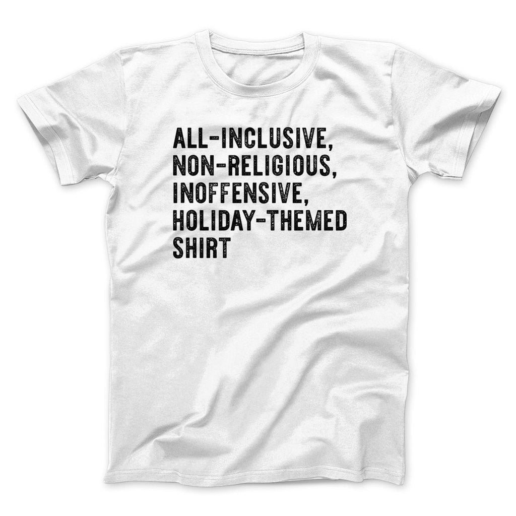 All Inclusive Holiday Themed Men/Unisex T-Shirt