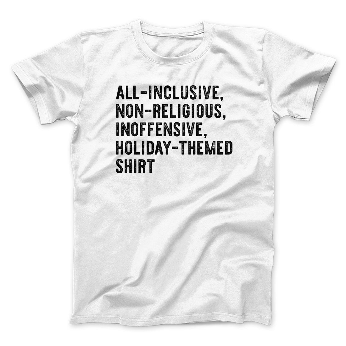 All Inclusive Holiday Themed Men/Unisex T-Shirt