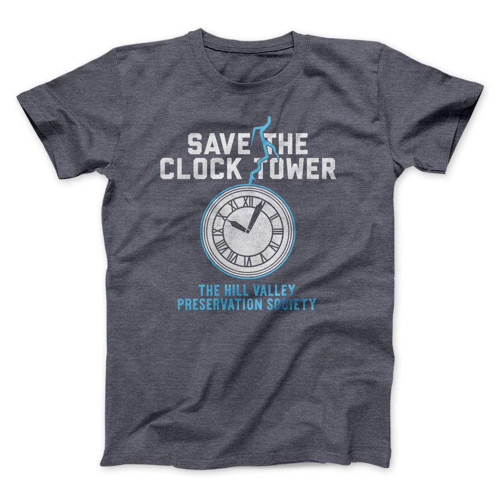 Save the Clock Tower Funny Movie Men/Unisex T-Shirt