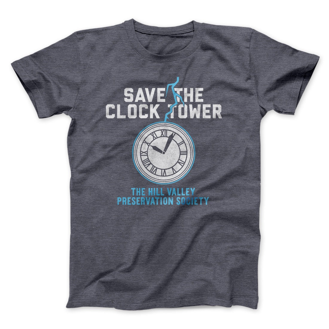 Save the Clock Tower Funny Movie Men/Unisex T-Shirt