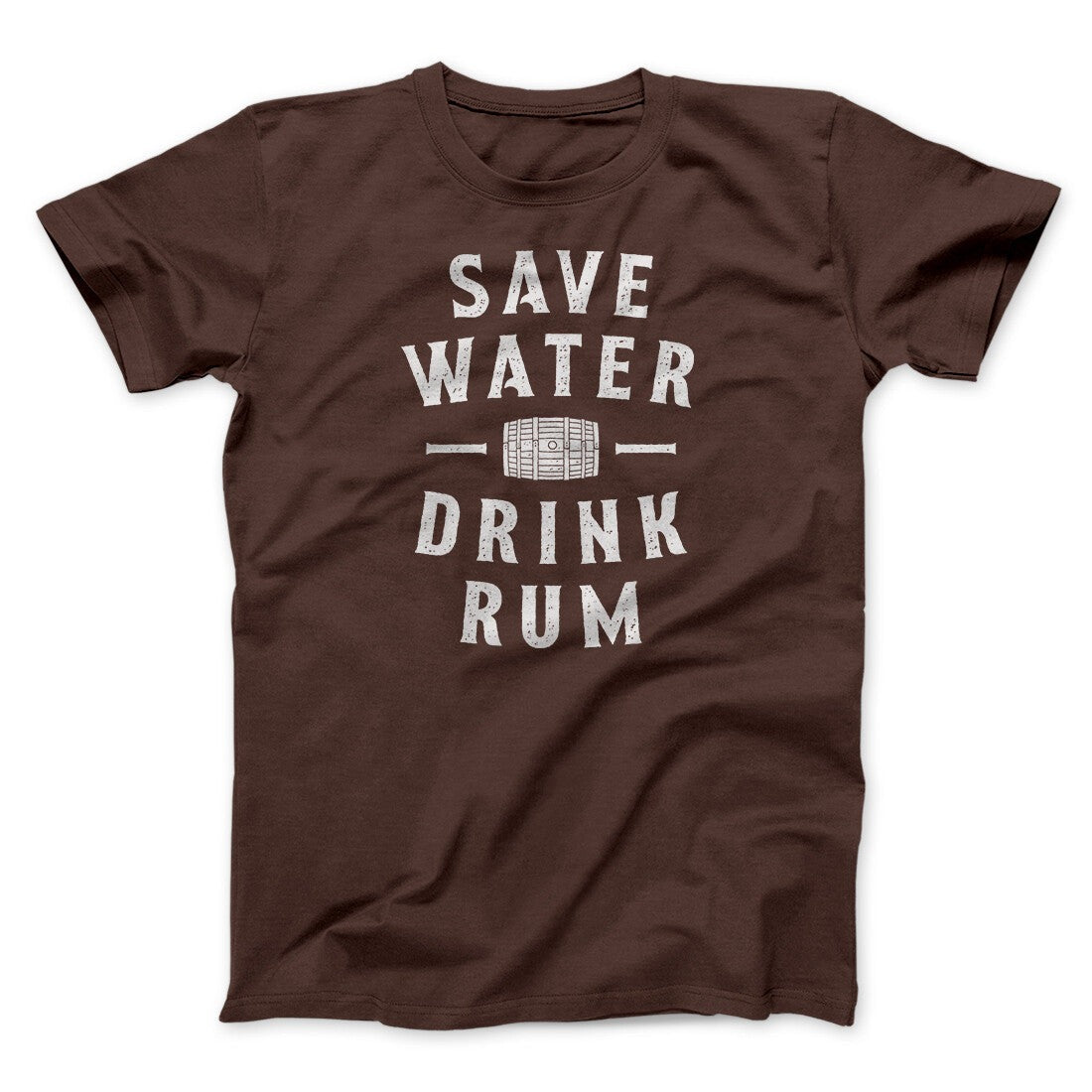 Save Water Drink Rum Men/Unisex T-Shirt