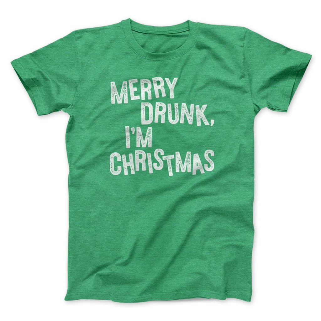 Merry Drunk I'm Christmas Men/Unisex T-Shirt