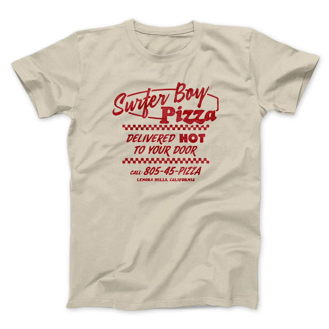 Surfer Boy Pizza Men/Unisex T-Shirt
