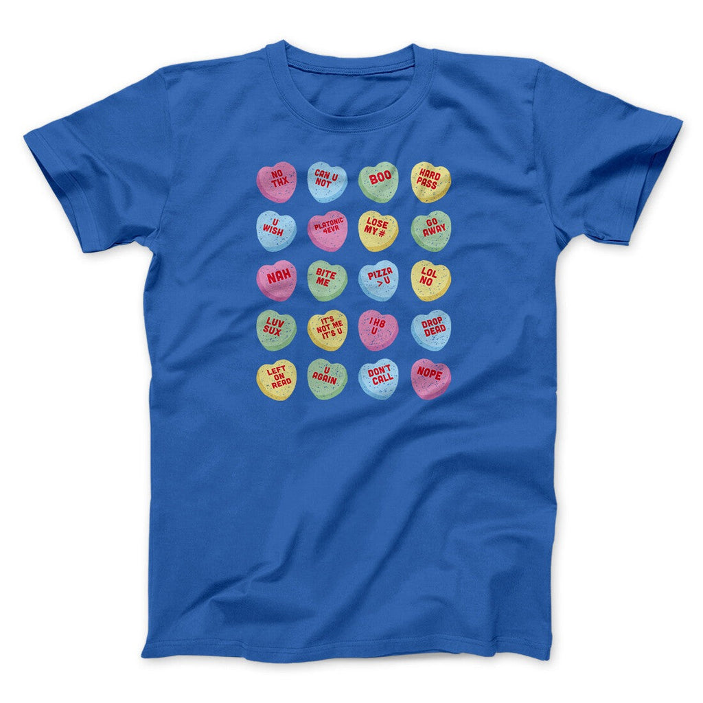 Candy Heart Anti-Valentines Men/Unisex T-Shirt