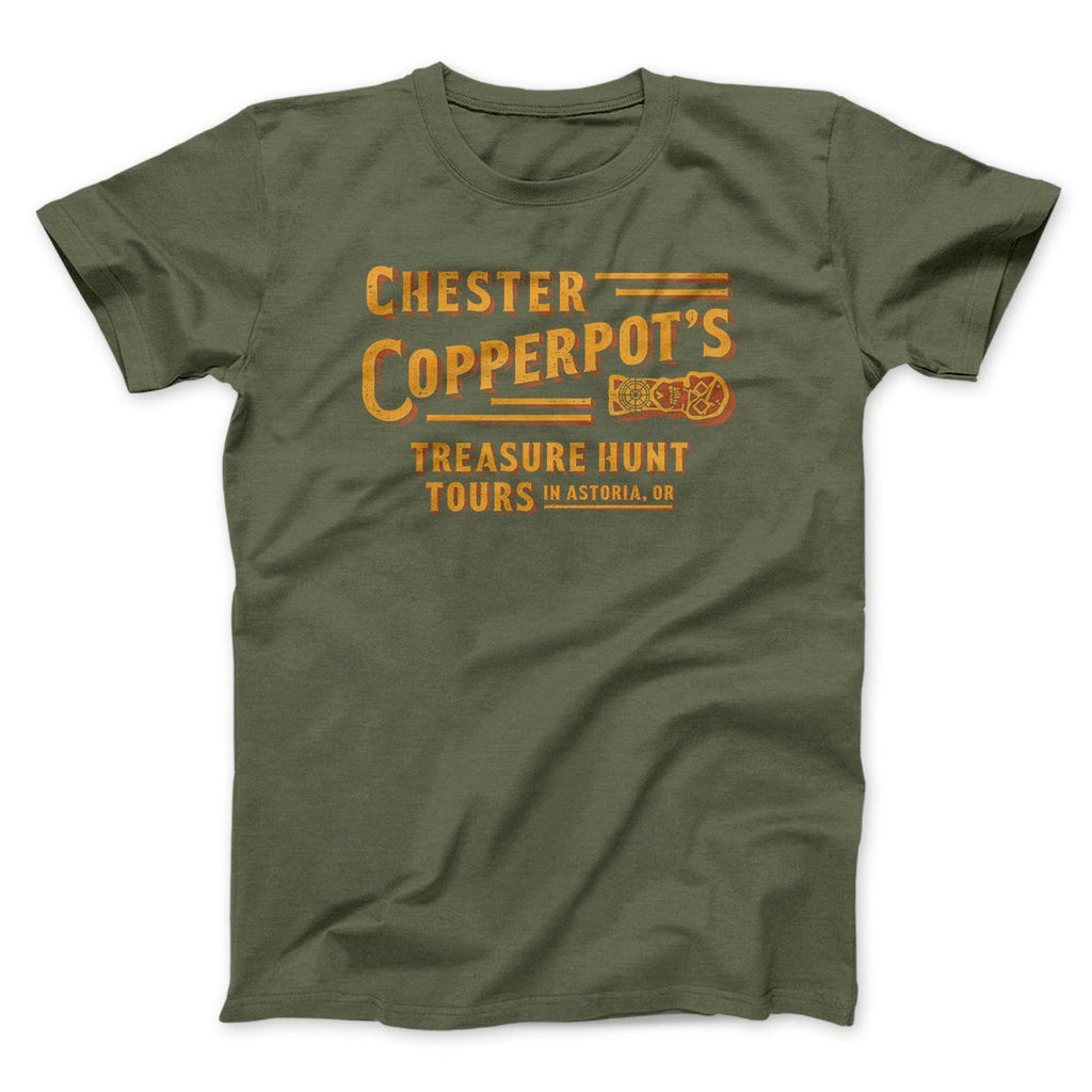 Chester Copperpot's Treasure Hunt Tours Funny Movie Men/Unisex T-Shirt