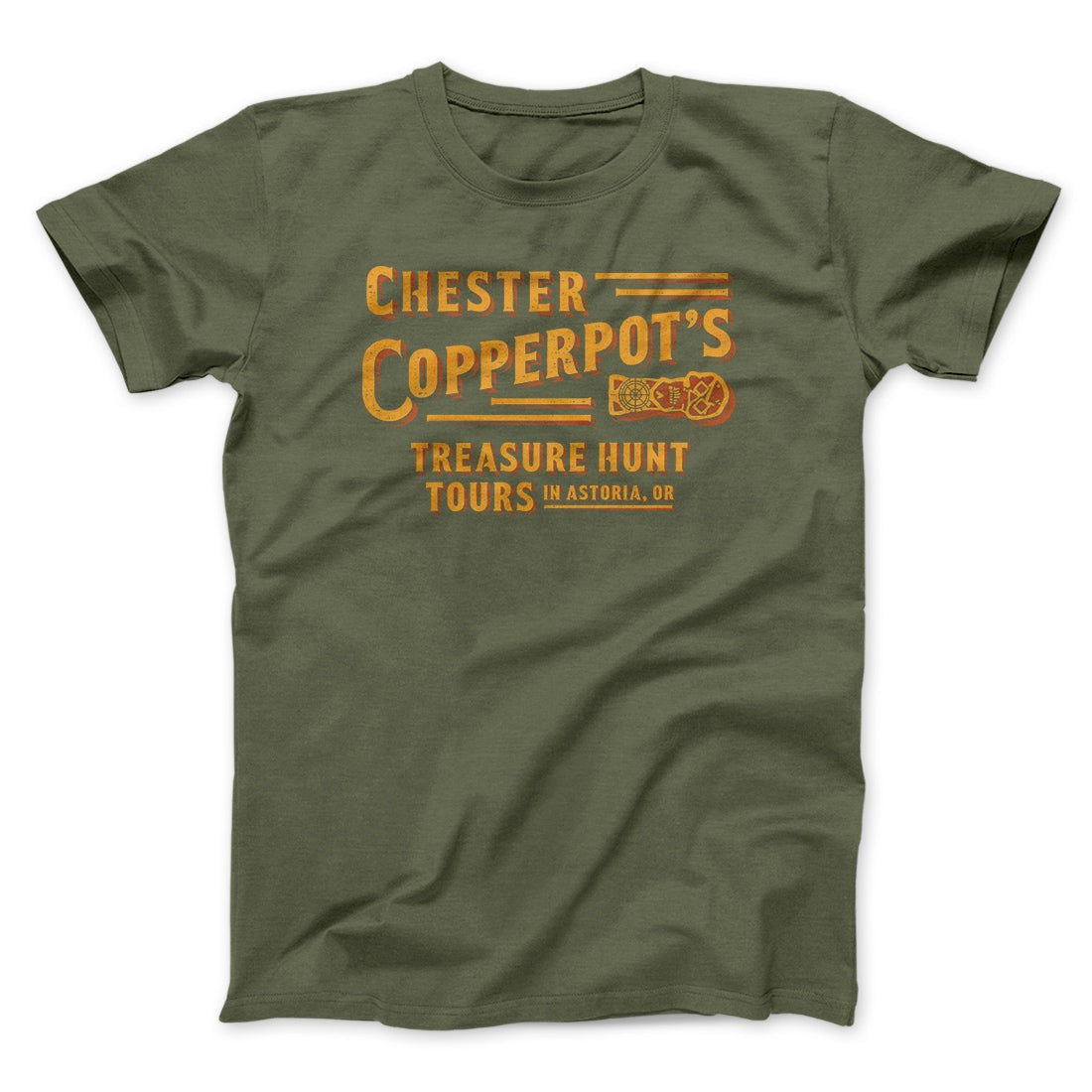 Chester Copperpot's Treasure Hunt Tours Funny Movie Men/Unisex T-Shirt