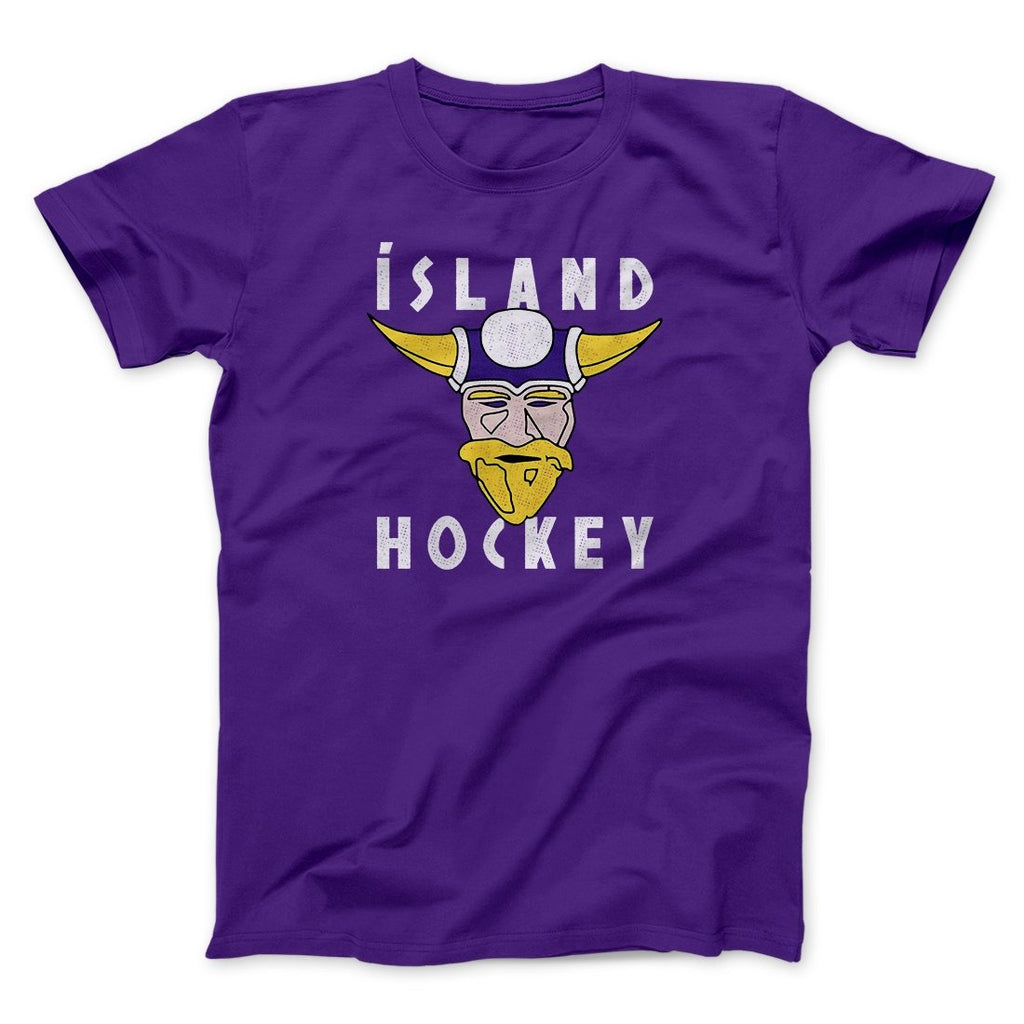 Iceland Hockey Funny Movie Men/Unisex T-Shirt