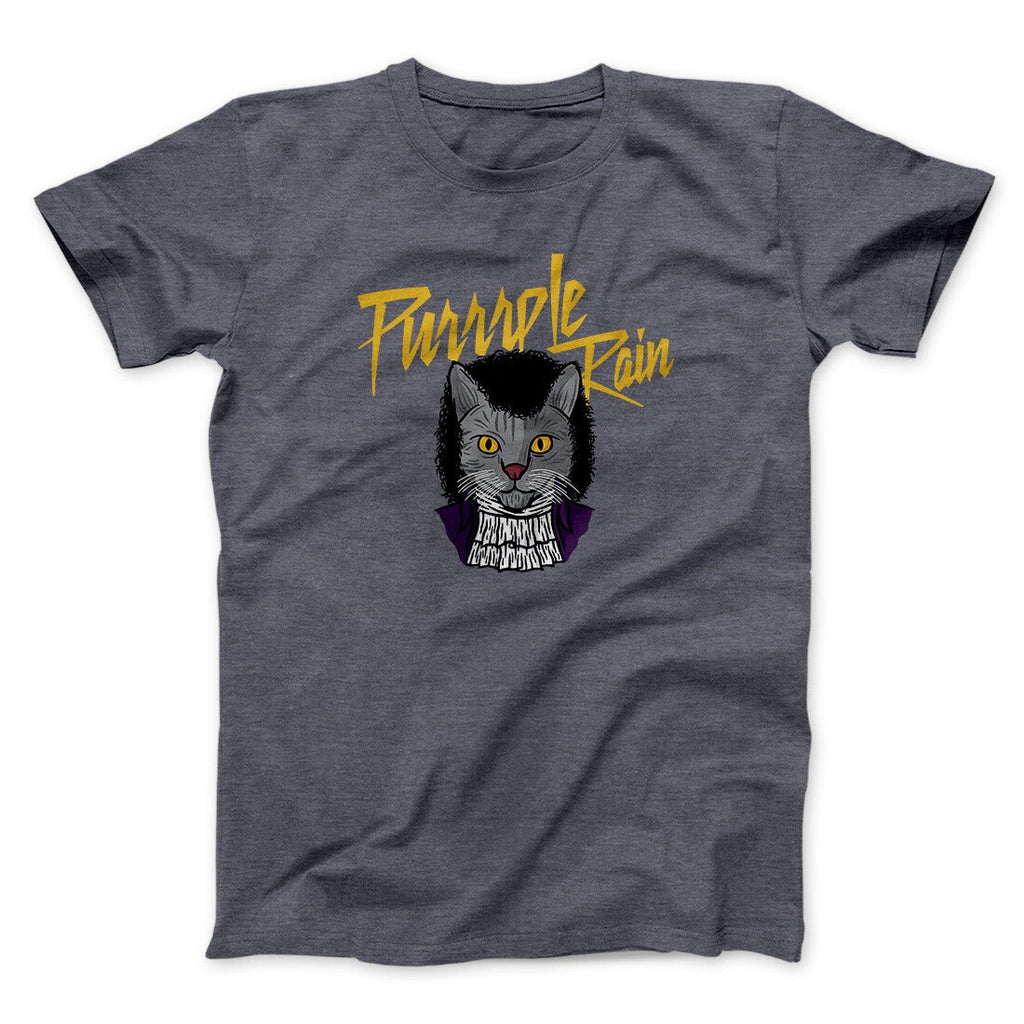 Purrrple Rain Men/Unisex T-Shirt