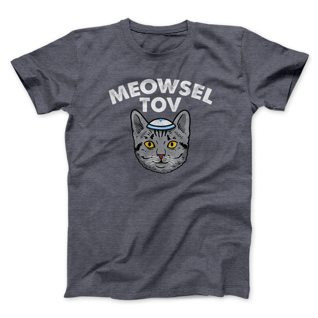 Meowsel Tov Funny Hanukkah Men/Unisex T-Shirt