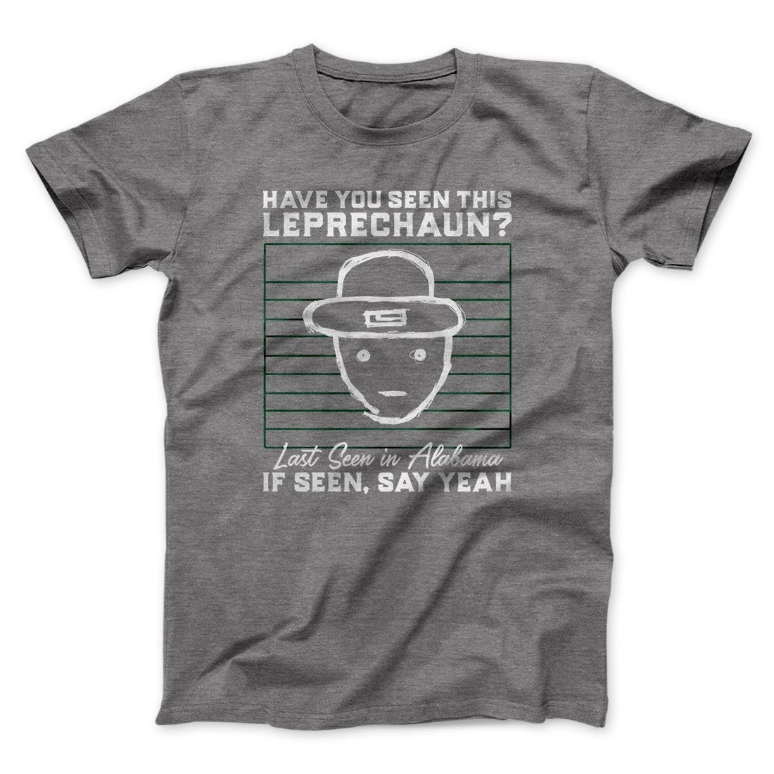 Alabama Leprechaun Amateur Sketch Men/Unisex T-Shirt