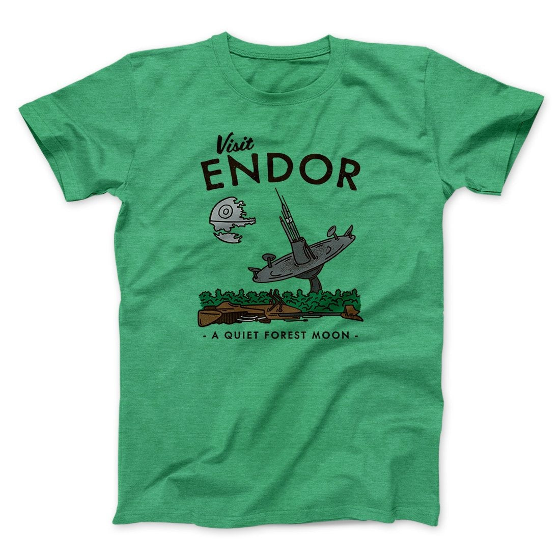 Visit Endor Funny Movie Men/Unisex T-Shirt