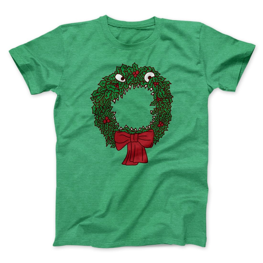 Christmas Nightmare Wreath Funny Movie Men/Unisex T-Shirt