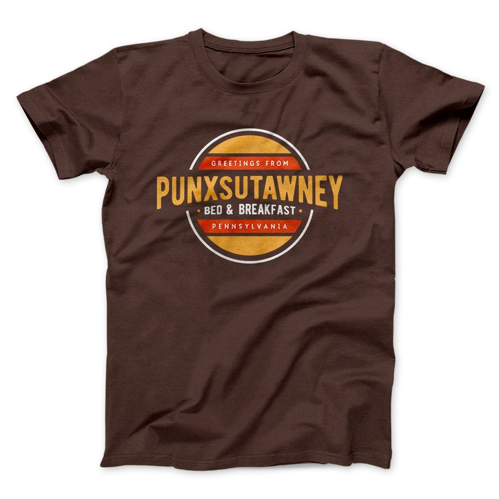 Punxsutawney Bed and Breakfast Funny Movie Men/Unisex T-Shirt