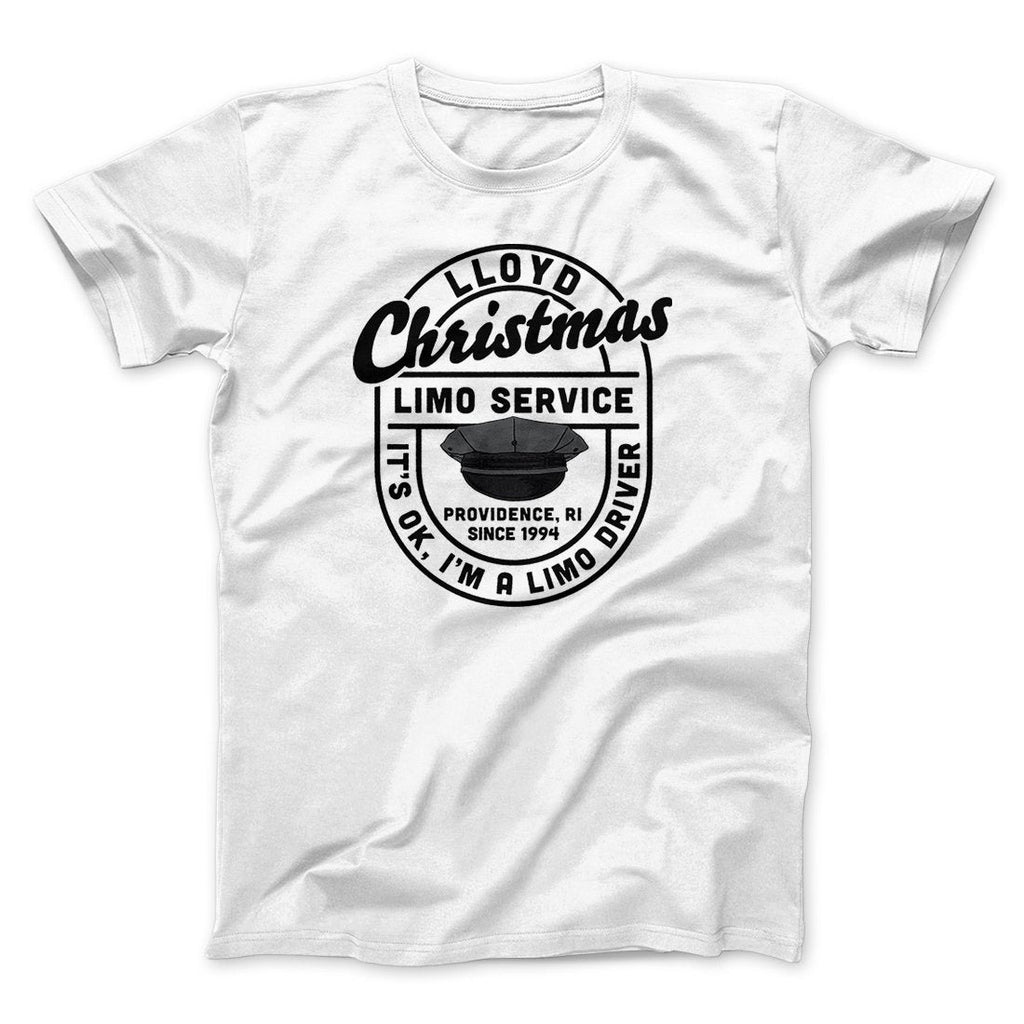 Lloyd Christmas Limo Service Funny Movie Men/Unisex T-Shirt