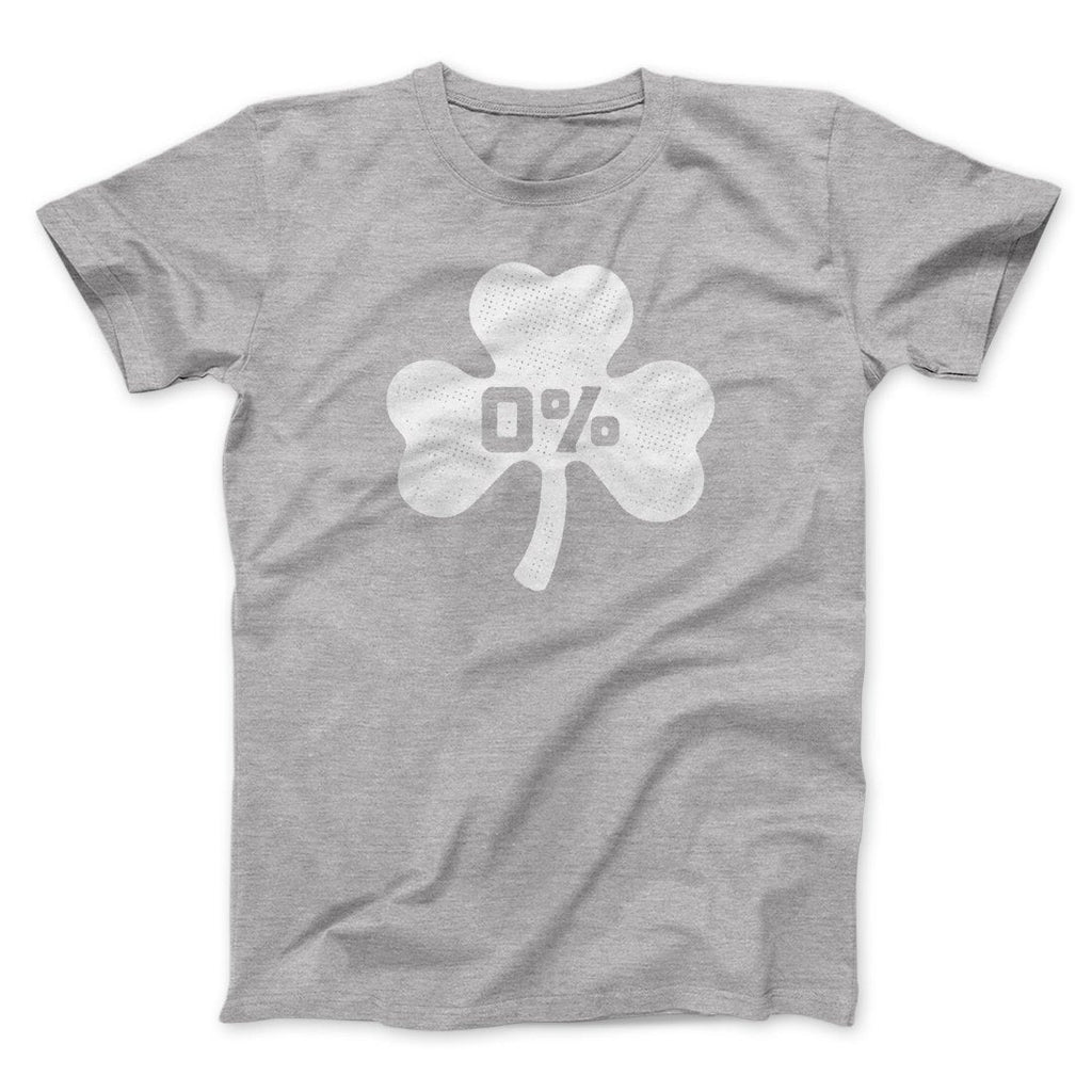 0% Irish Men/Unisex T-Shirt