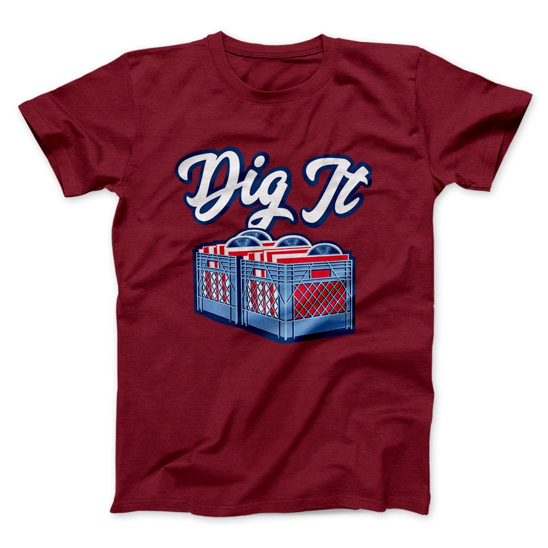 Dig It - Record Crate Men/Unisex T-Shirt