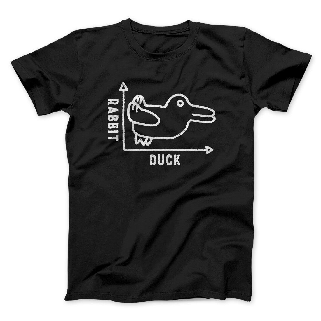 Rabbit Duck Graph Men/Unisex T-Shirt