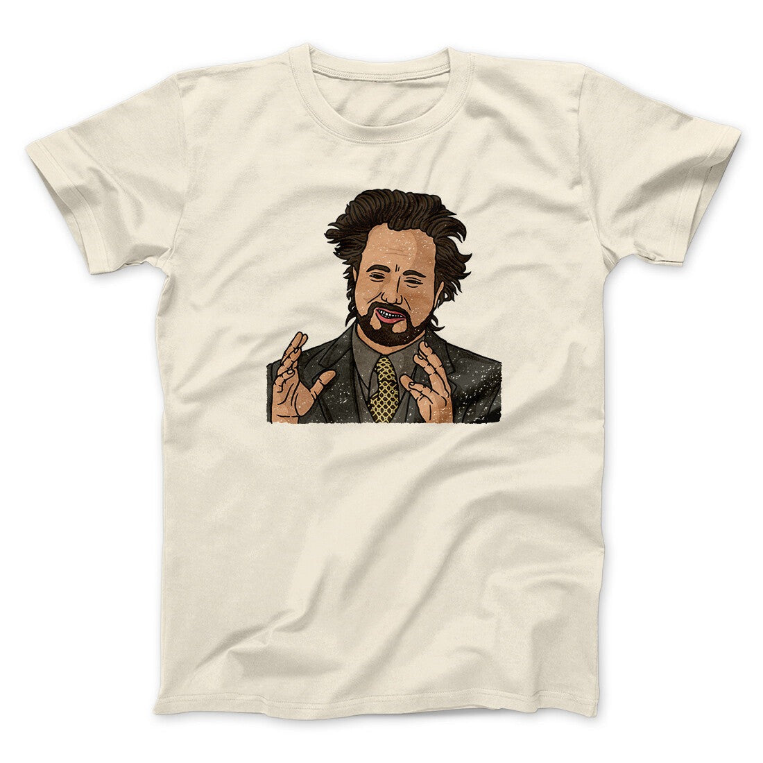 Alien Guy Meme Funny Men/Unisex T-Shirt