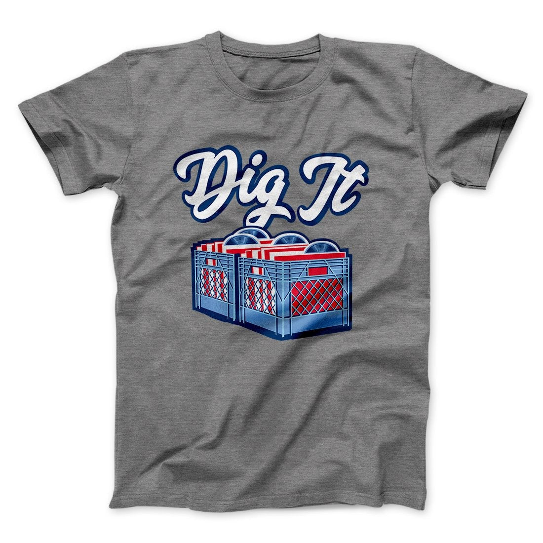 Dig It - Record Crate Men/Unisex T-Shirt