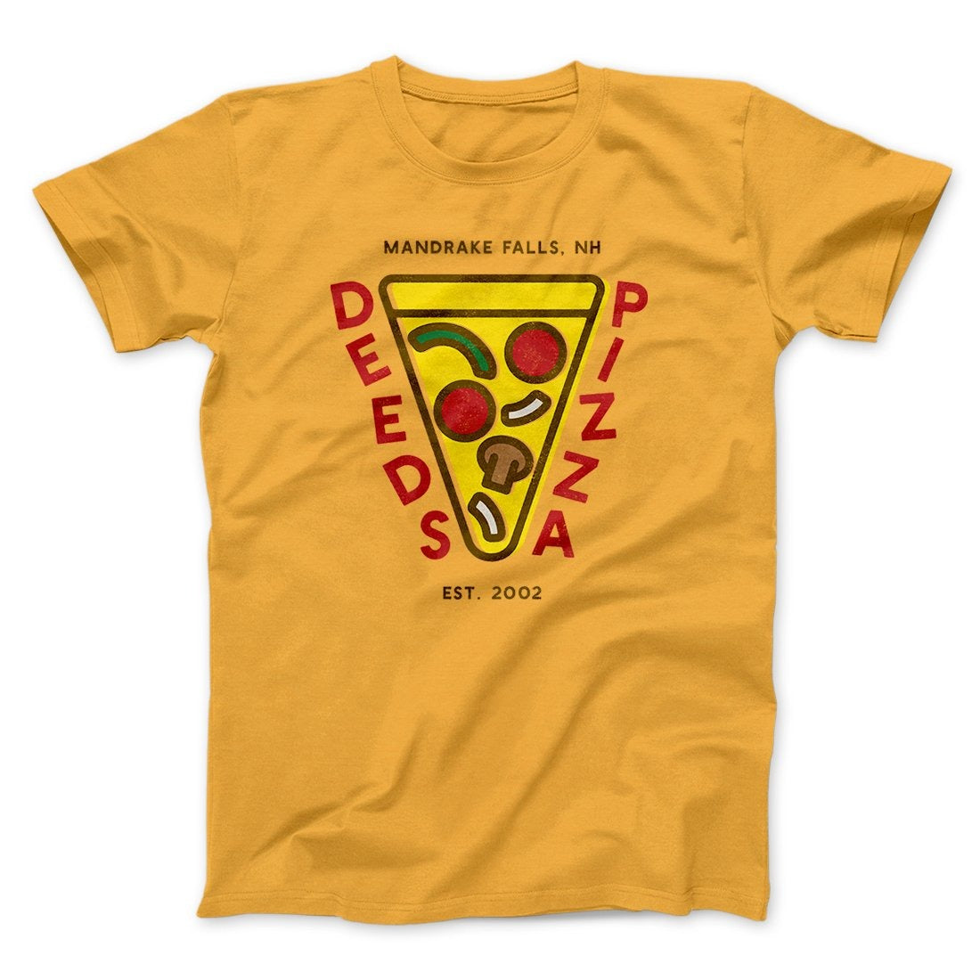 Deeds Pizza Funny Movie Men/Unisex T-Shirt