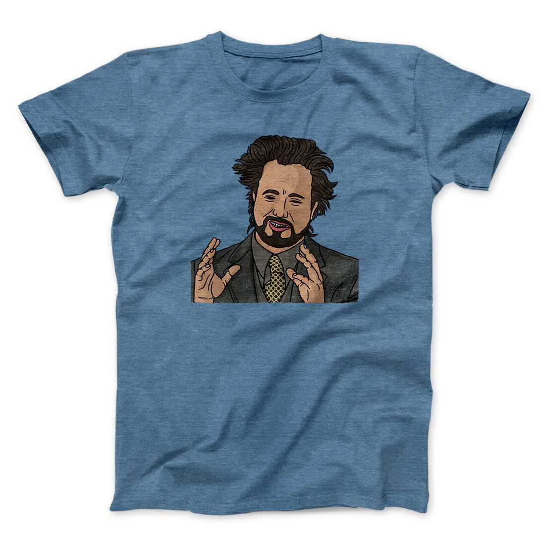 Alien Guy Meme Funny Men/Unisex T-Shirt