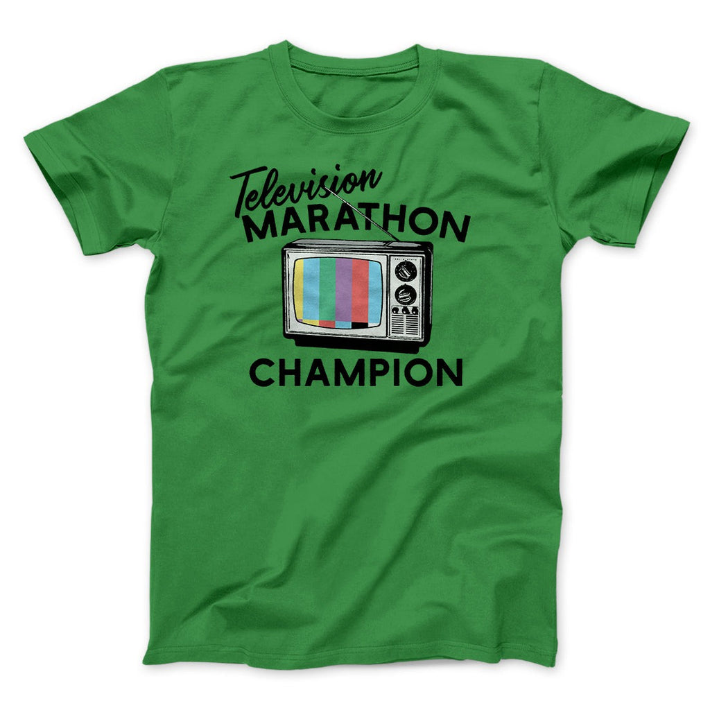 Television Marathon Champion Funny Movie Men/Unisex T-Shirt