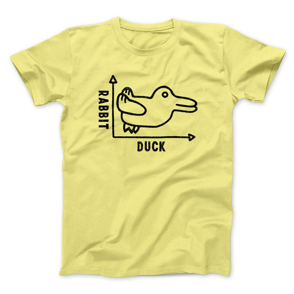 Rabbit Duck Graph Men/Unisex T-Shirt