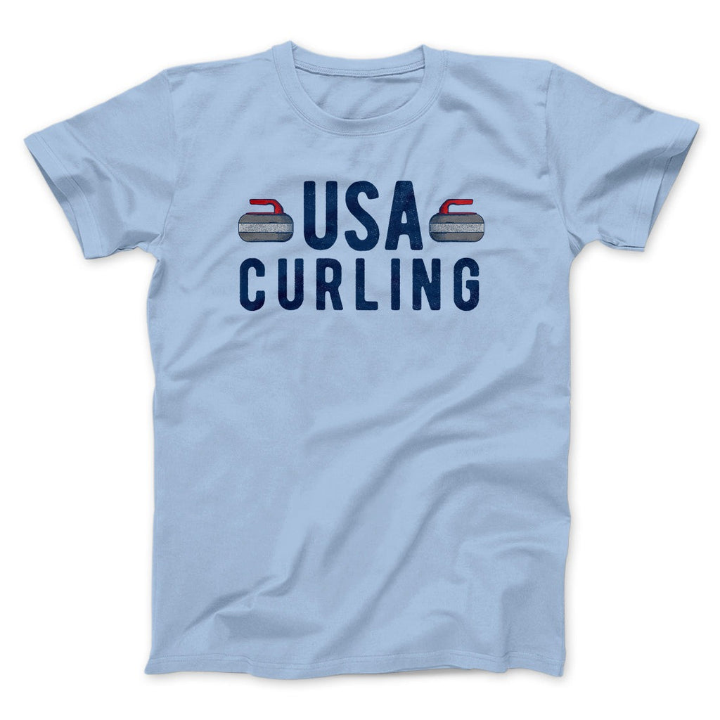 USA Curling Men/Unisex T-Shirt