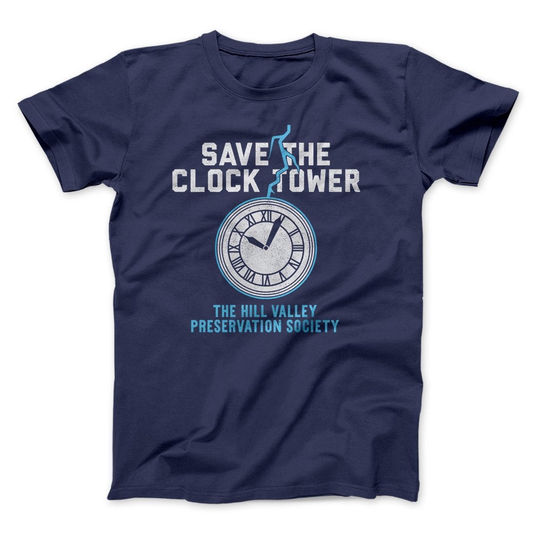 Save the Clock Tower Funny Movie Men/Unisex T-Shirt