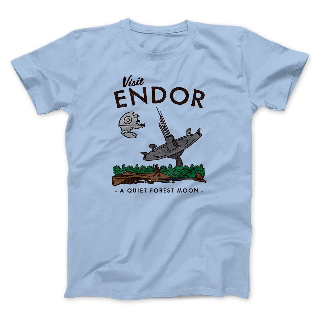 Visit Endor Funny Movie Men/Unisex T-Shirt