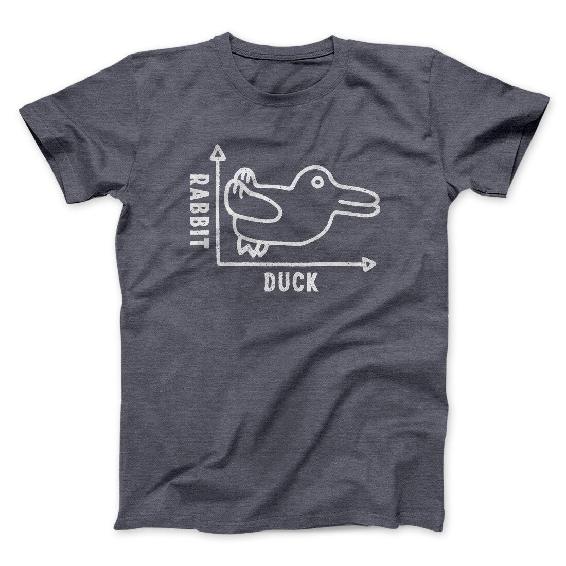 Rabbit Duck Graph Men/Unisex T-Shirt