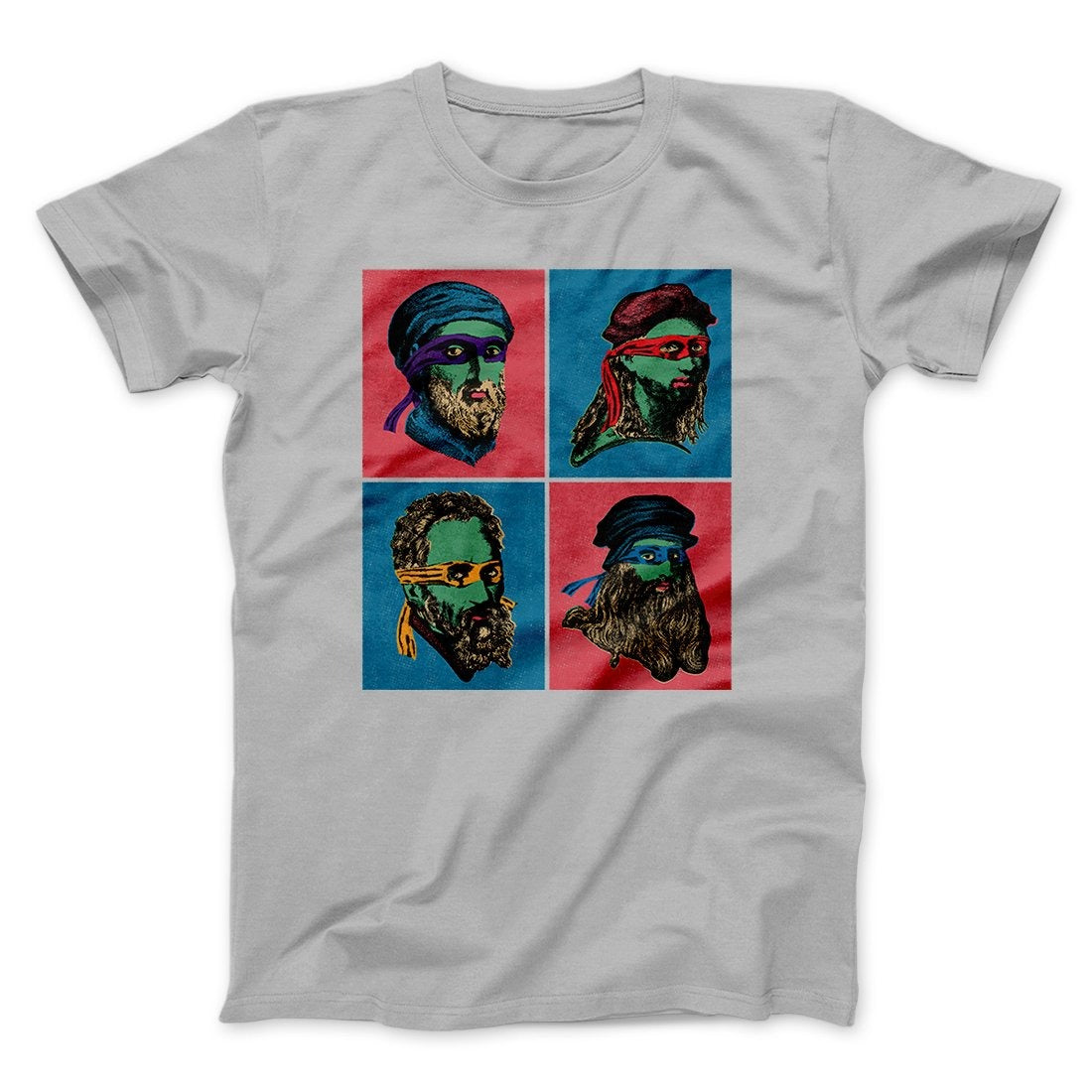 Teenage Mutant Ninja Artists Funny Movie Men/Unisex T-Shirt