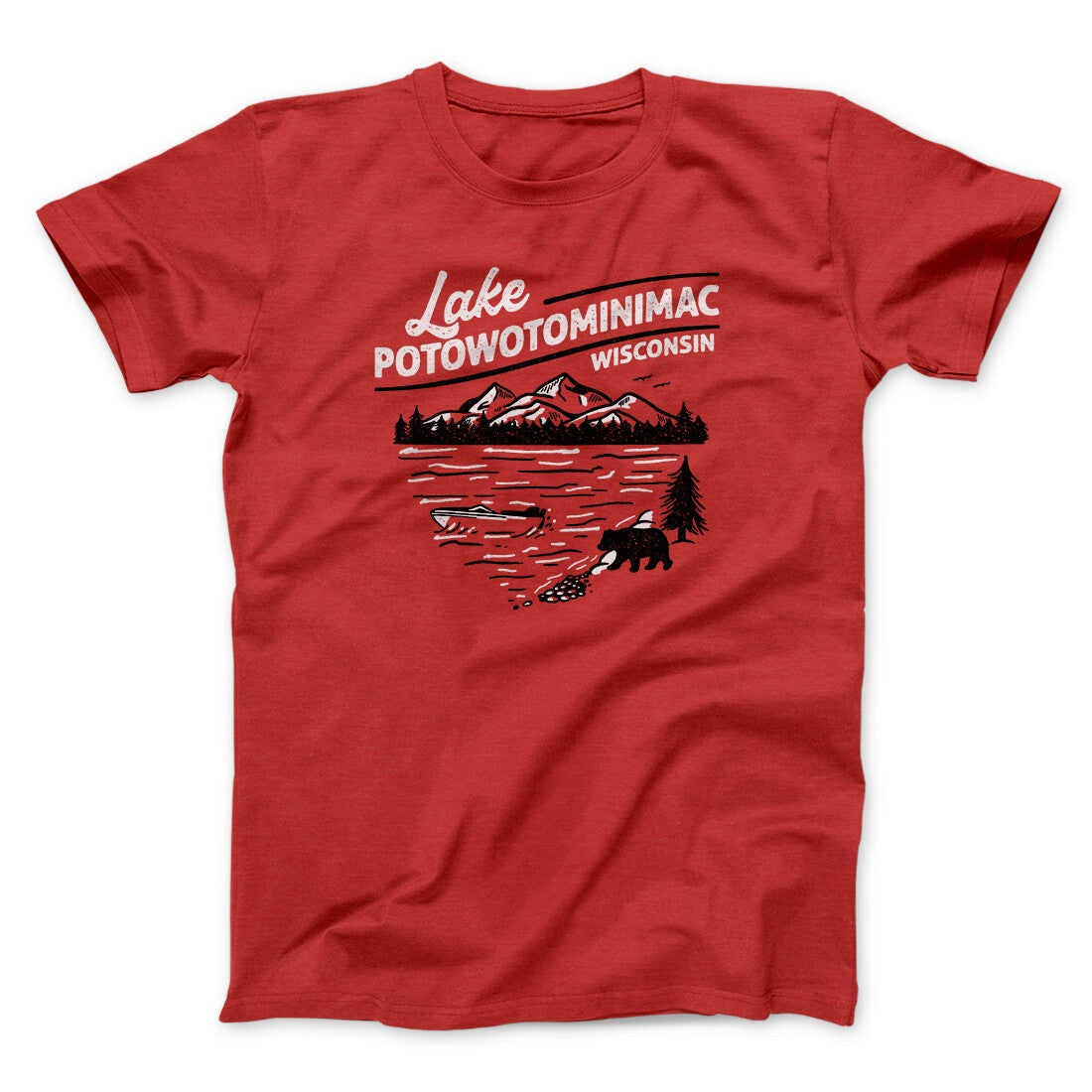 Lake Potowotominimac Funny Movie Men/Unisex T-Shirt
