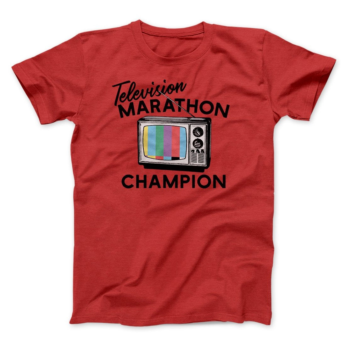 Television Marathon Champion Funny Movie Men/Unisex T-Shirt