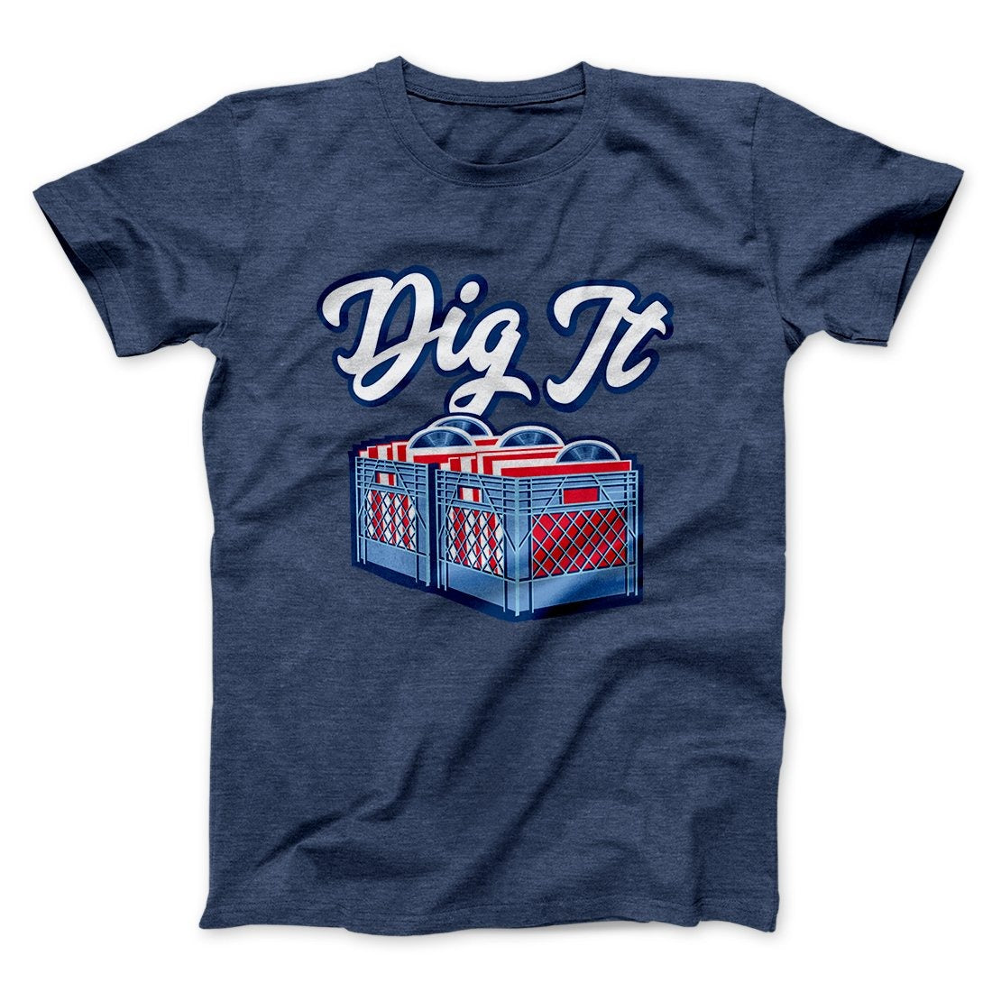 Dig It - Record Crate Men/Unisex T-Shirt