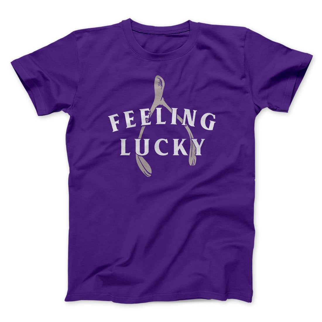 Feeling Lucky Funny Thanksgiving Men/Unisex T-Shirt