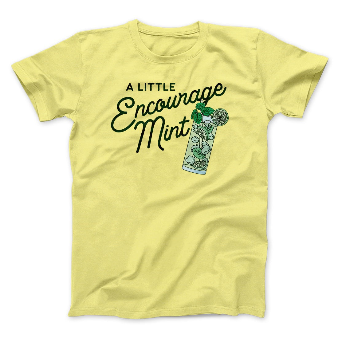 A Little Encourage-Mint Men/Unisex T-Shirt