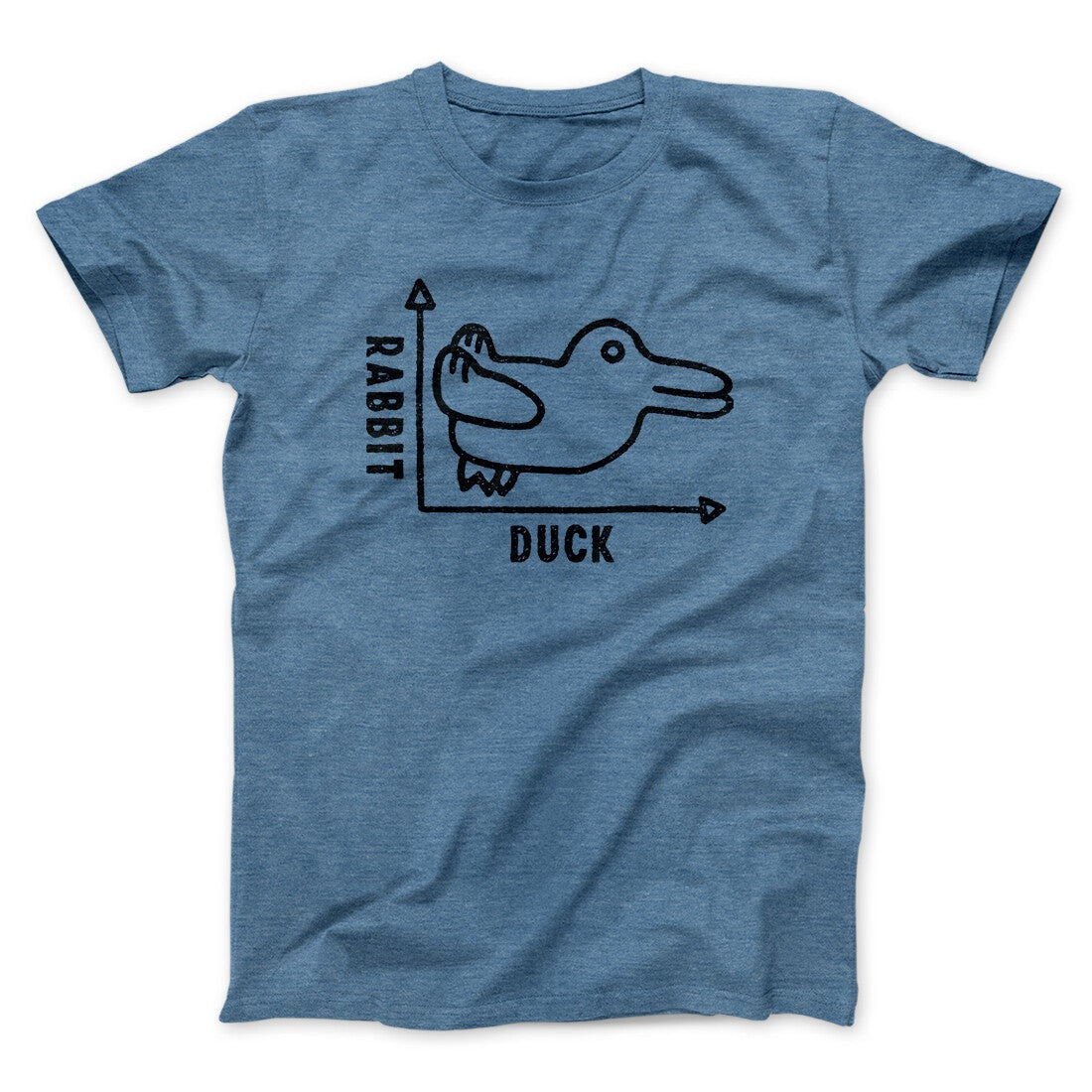 Rabbit Duck Graph Men/Unisex T-Shirt