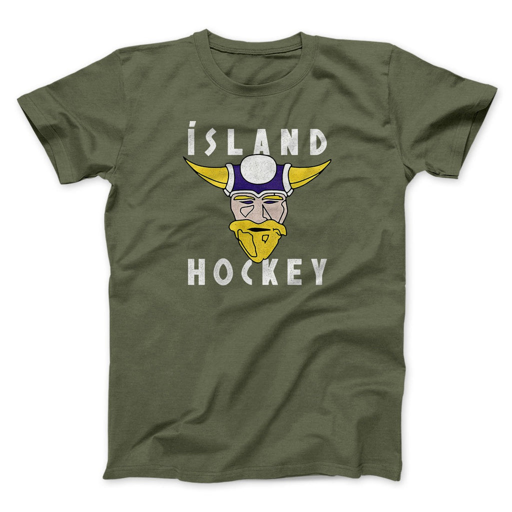 Iceland Hockey Funny Movie Men/Unisex T-Shirt
