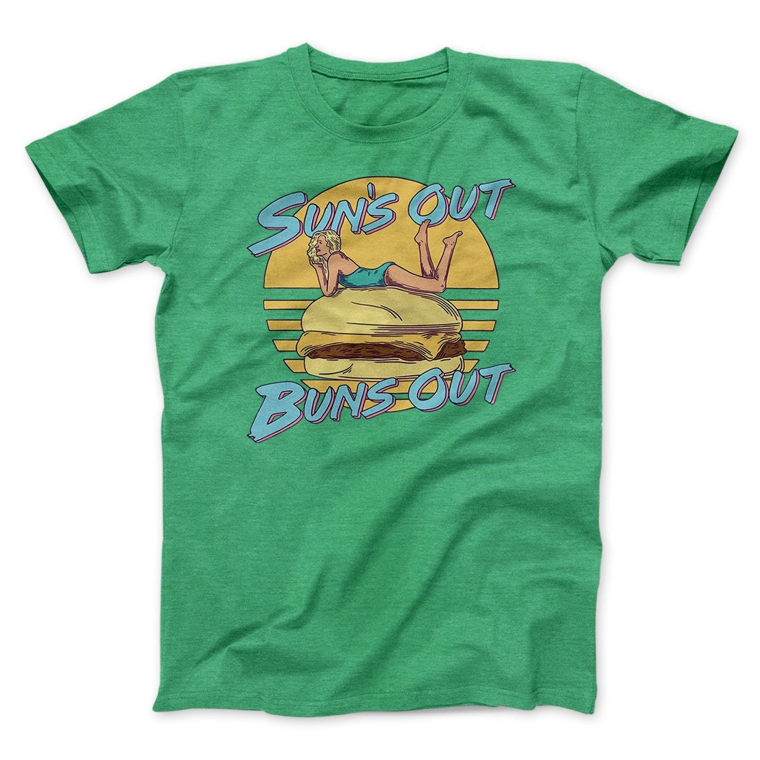 Sun's Out Buns Out Funny Men/Unisex T-Shirt