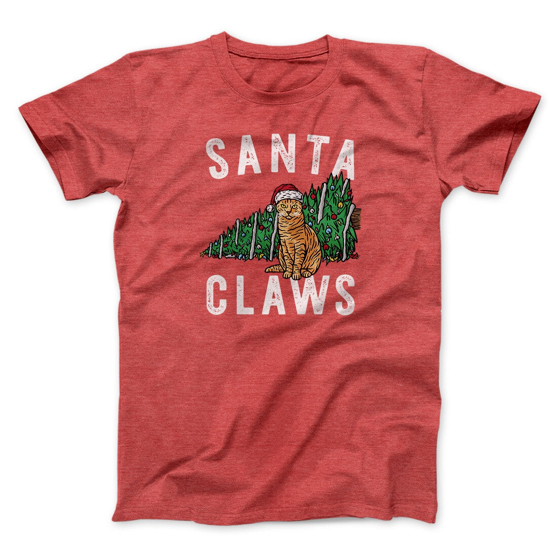Santa Claws Men/Unisex T-Shirt Style001