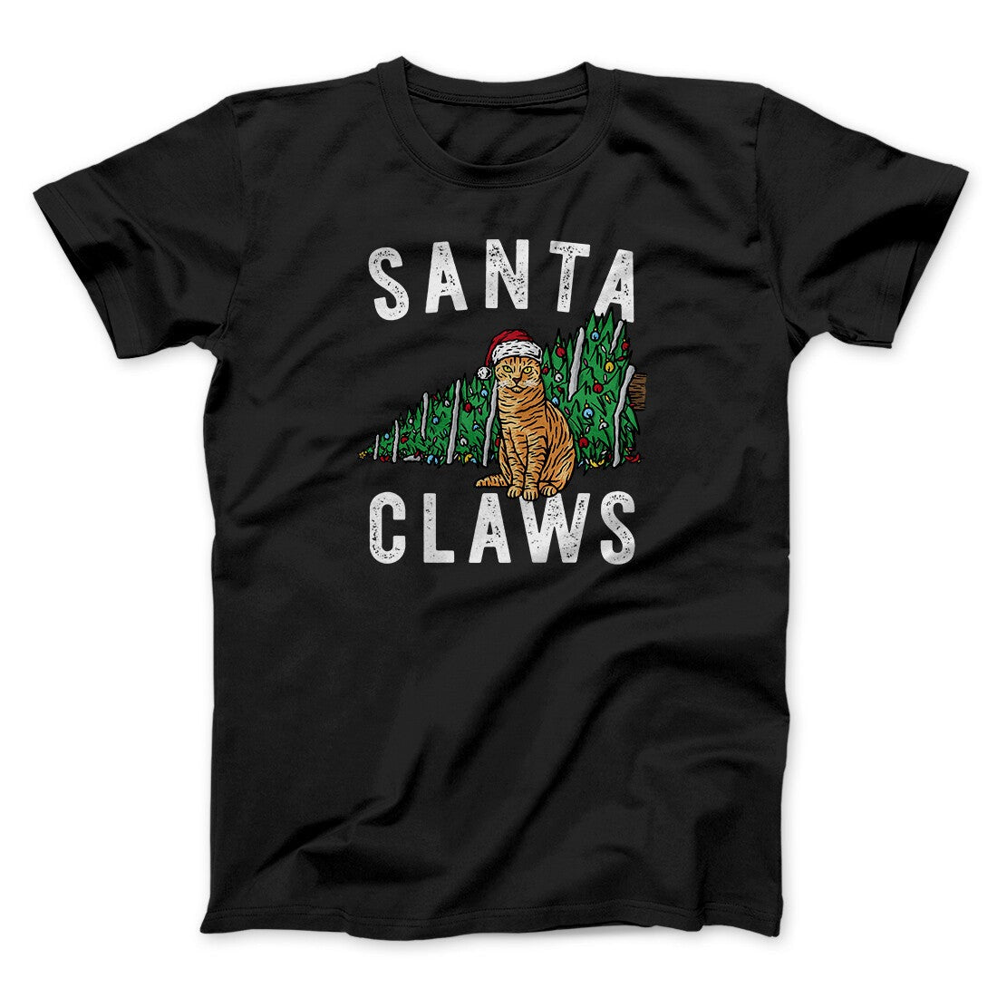 Santa Claws Men/Unisex T-Shirt Style001