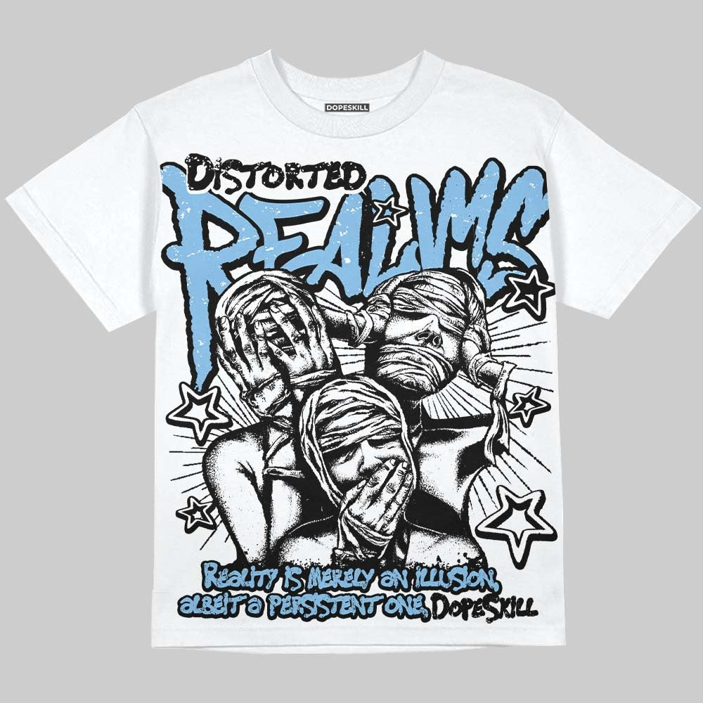 University Blue Collection DopeSkill Oversize Print T-Shirt Distorted Realms Graphic