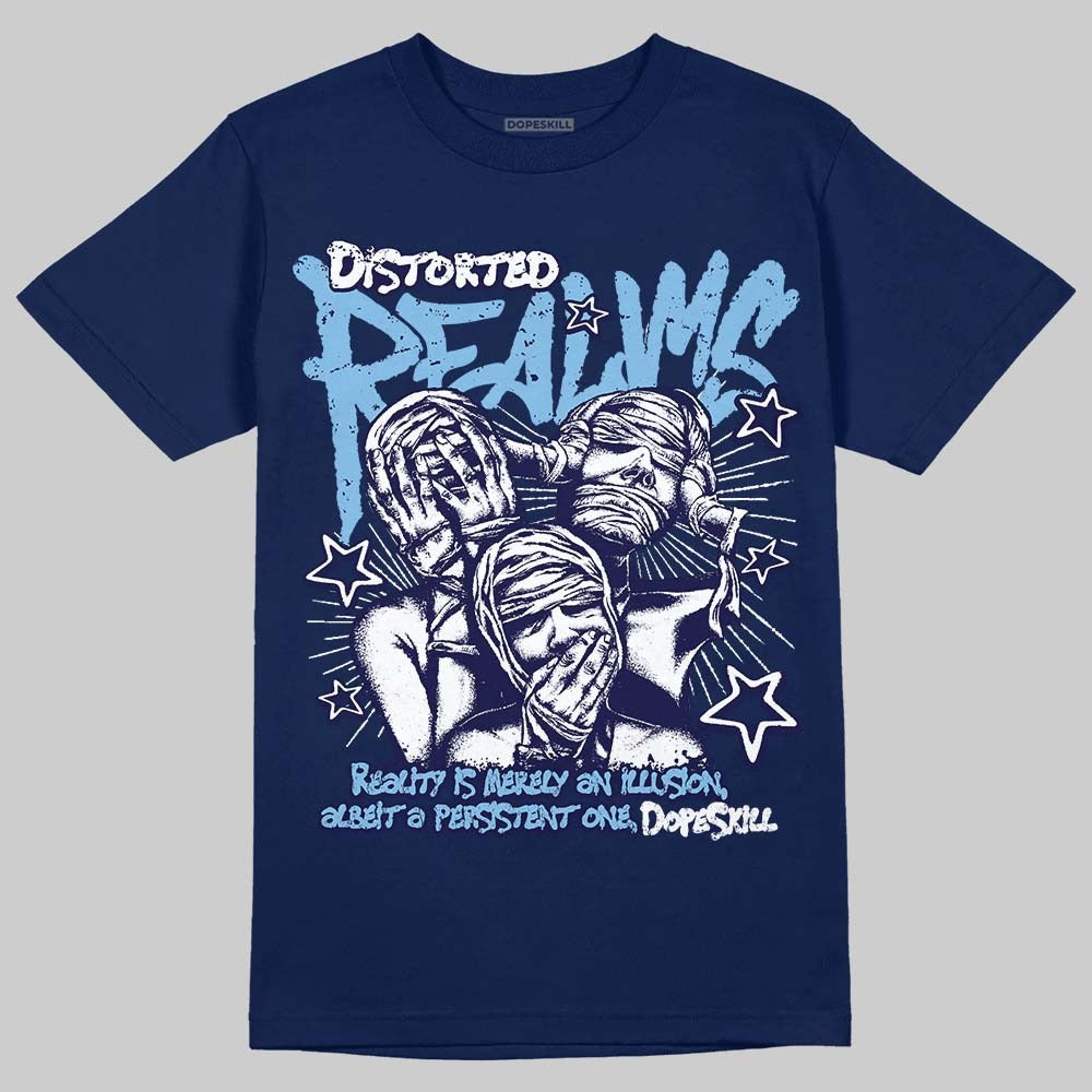 University Blue Collection DopeSkill T-Shirt Distorted Realms Graphic