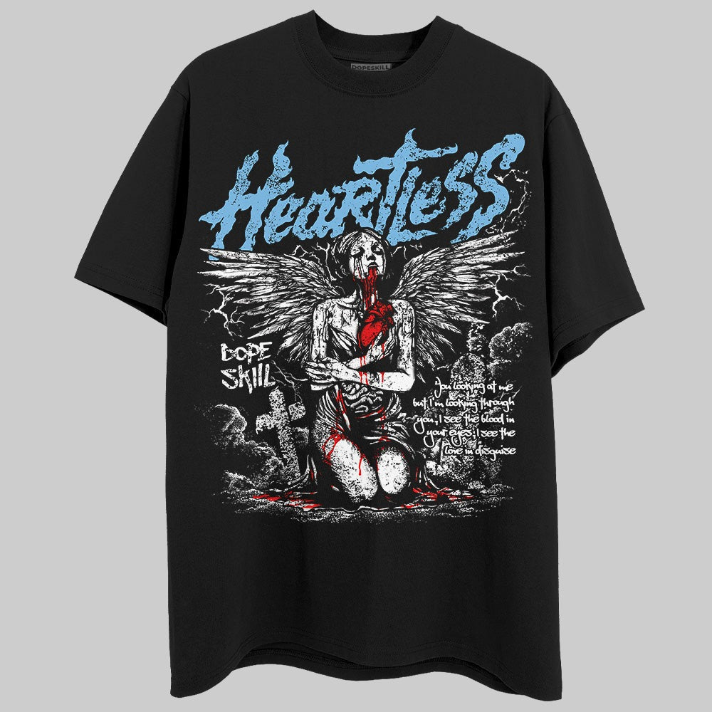 University Blue Collection DopeSkill T-Shirt Heartless Graphic