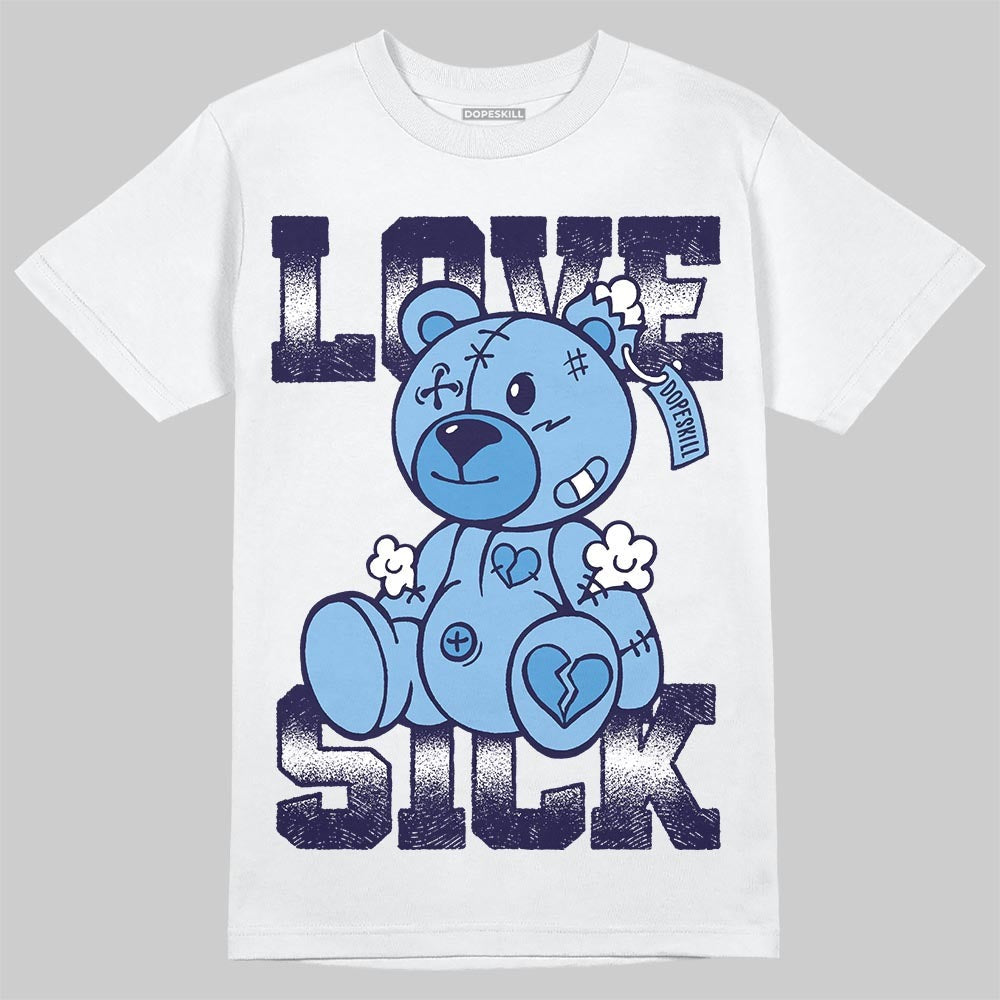 University Blue Collection DopeSkill T-Shirt Love Sick Graphic
