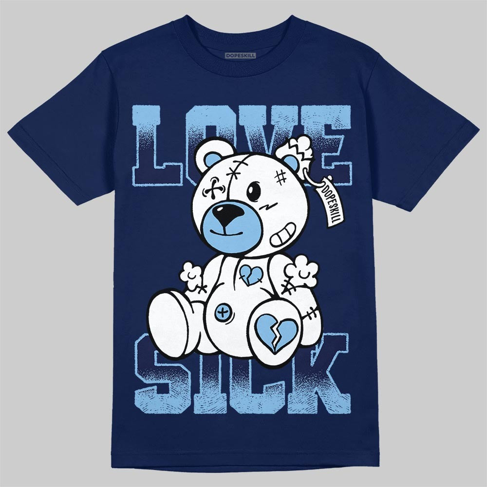 University Blue Collection DopeSkill T-Shirt Love Sick Graphic