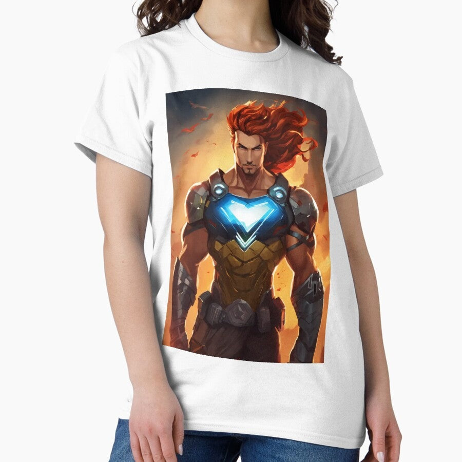 "Unleash the Might: Superhero of Infinite Strength" Classic T-Shirt