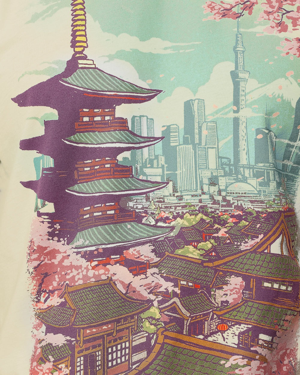 Urban Blossom Vintage Tee